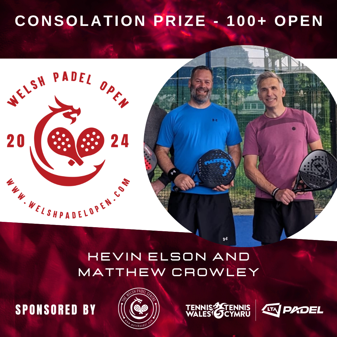 The Welsh Padel Open 100+  Consolation Tournament