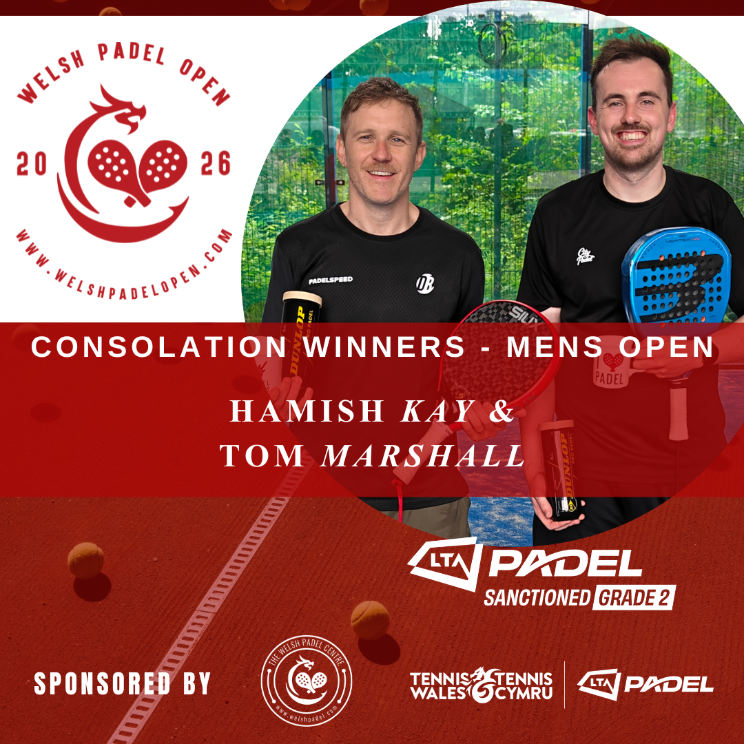 The Welsh Padel Open Womens Open Winners